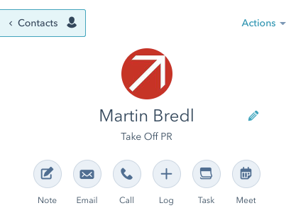 HubSpot CRM Kommunikation