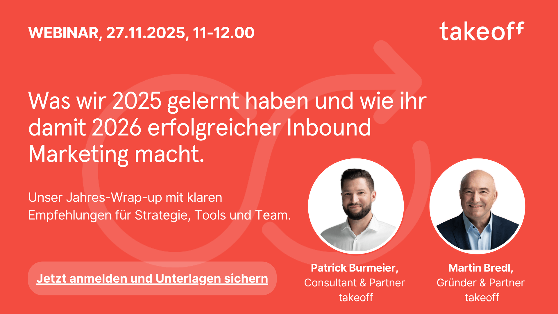 Webinar Was wir 2025 gelernt haben und wie ihr damit 2026 erfolgreicher Inbound Marketing macht