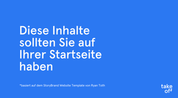 Welcher Inhalt auf Ihrer B2B Homepage (Startseite) sein sollte