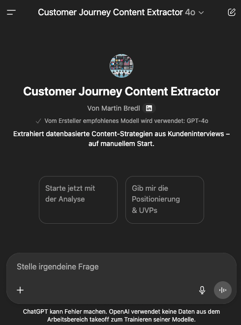 Custom GPT Content Strategie_takeoff Inbound Marketing Agentur